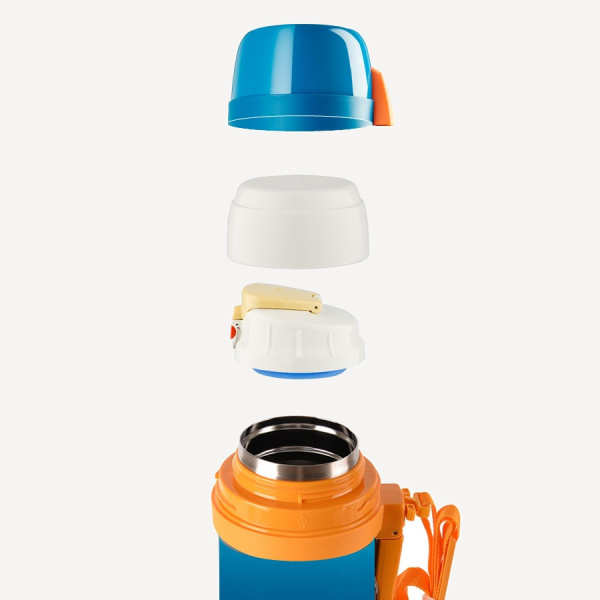 Термос THERMOS FDH-2005 Blue 36h 2л (голубой / оранжевый)